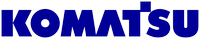 Логотип фирмы Komatsu в Асбесте